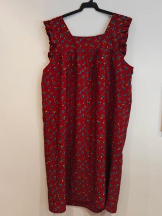 Vestido mandilón estampado floral