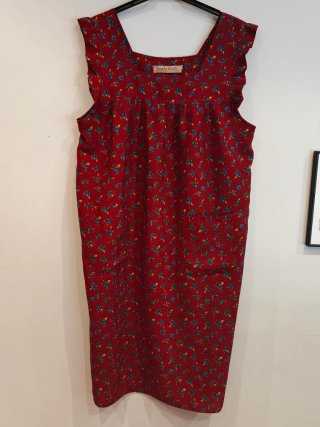 Vestido mandilón estampado floral