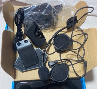 2 Auriculares Bluetooth BT18 para Casco de moto