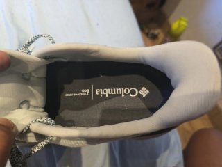 Zapatillas Columbia turquesa y gris