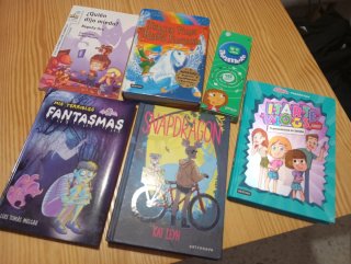 Lote de libros de 9 a 11 años