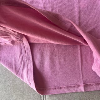 Camiseta Zara rosa manga corta