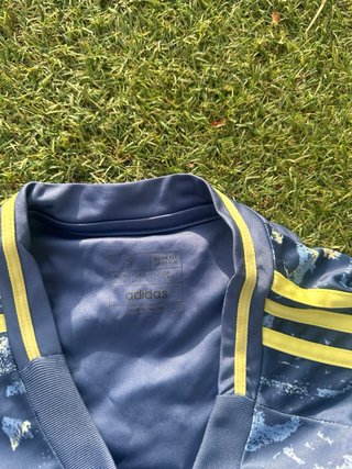 Camiseta Adidas Ajax Azul y Amarilla