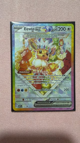Carta Pokémon Eevee EX Teracristal 200 HP