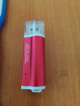 Lettore di schede Zippo 4 in 1 e luce USB flessibile