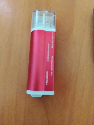 Lettore di schede Zippo 4 in 1 e luce USB flessibile