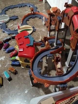 Circuito Chuggington Elevado + Trenes