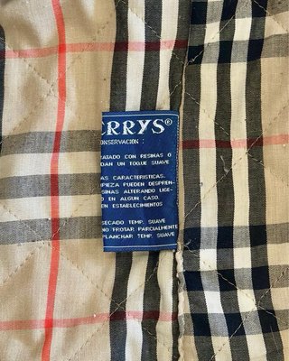 Chaqueta Burberrys vintage Nova Check hombre