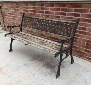 Banco de madera para jardín o terraza