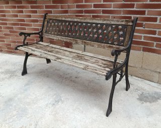 Banco de madera para jardín o terraza