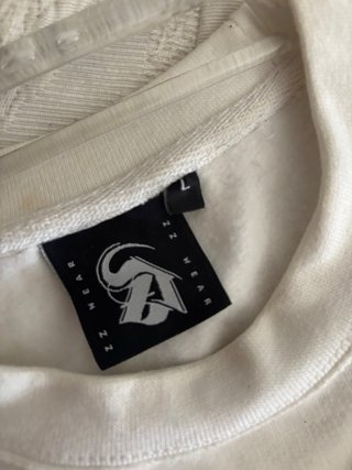 Sudadera Zetazen Supernova Blanca Talla L