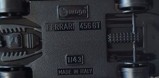 Bburago - #4146 - Ferrari 456 GT (Prateado)