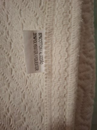 Colcha Algodón/poliester para cama 105/90 cm