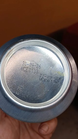 Lata Coca Cola Zero Vacía Sin Abrir