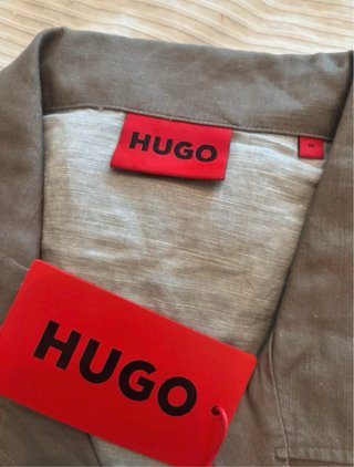 Camisa Hugo Boss Talla M Estampada
