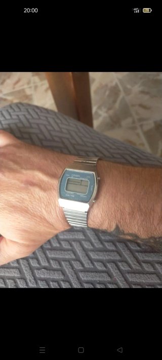 Orologio Citizen Digital Vintage Dual Time