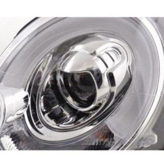 Faros Luz Diurna Mini One/Cooper 06-10 Cromo