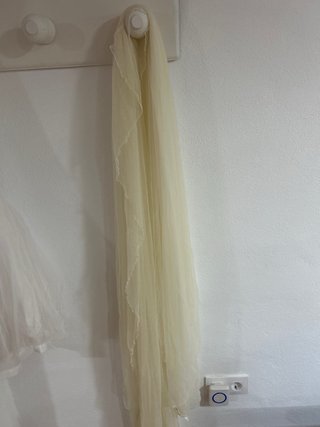 Traje de Novia Aníbal Laguna + Can Can y Velo