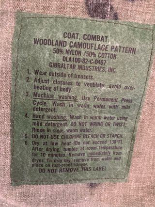 Chaqueta Camuflaje Militar