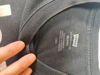 Camiseta Levi's Negra