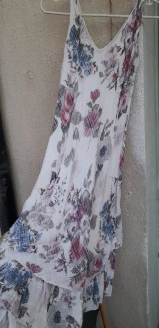 Vestido Verano Asimétrico Floral