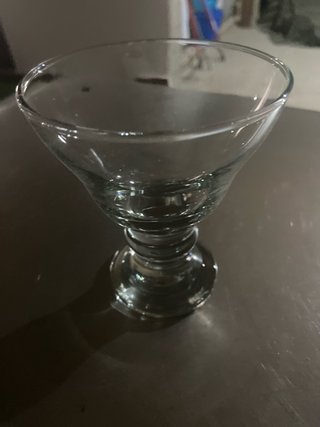 Copas de cóctel de cristal