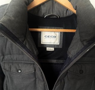 Plumífero Geox gris talla 54 (L)