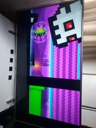 Televisión Philips 58 pus Negra