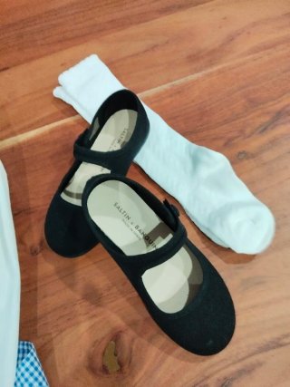 Traje Regional niña Azul y Negro