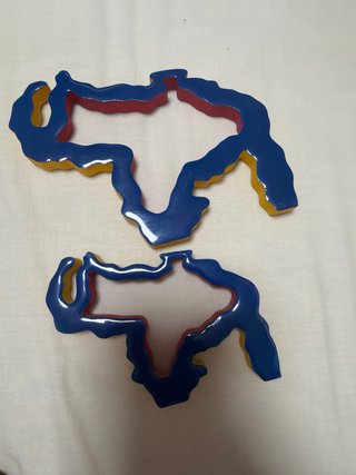 Figura Mapa Venezuela MDF