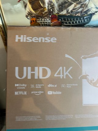 TV Hisense 58 UHD 4K Serie 6