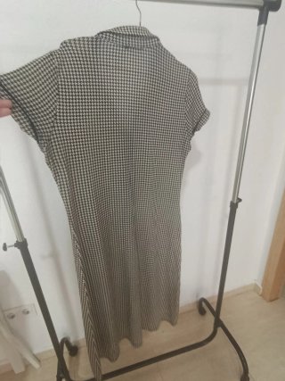 Vestido camisero estampado