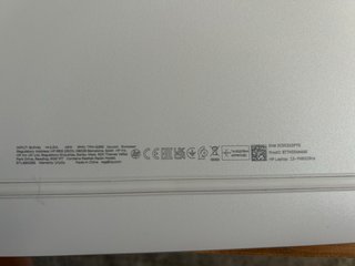 Ordenador HP Plata