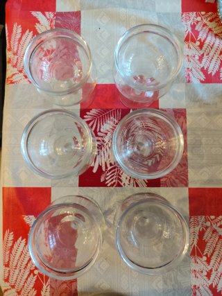 REGALO!!! 6 Copas de cóctel + cuenco de cristal