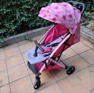 Carrito Tuc Tuc Tive estrellas rosa