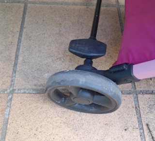 Carrito Tuc Tuc Tive estrellas rosa