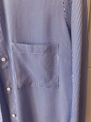 Camisa Bershka rayas azul Talla XS
