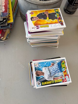 Lote de cromos de fútbol Panini