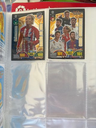 Lote de cromos de fútbol Panini
