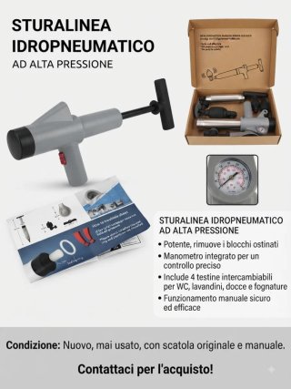 Sturalinea Idropneumatico Alta Pressione