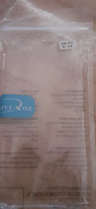 Funda Samsung A15 Negra con Ventana