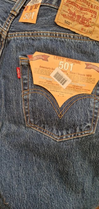 Pantalón Levi's 501 Originales. W32 L32. Nuevos.
