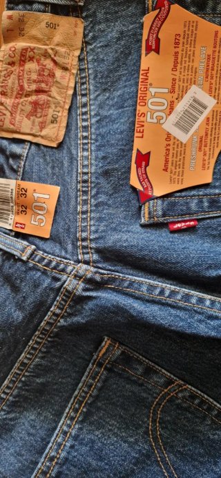 Pantalón Levi's 501 Originales. W32 L32. Nuevos.