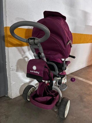 Triciclo infantil Sunbaby con capota