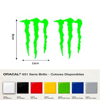 Pegatinas Vinilo Monster Energy
