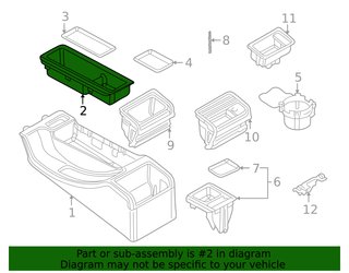 Compartimento Consola Central BMW E46