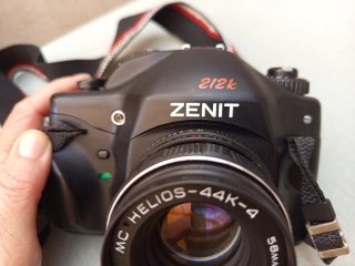 Cámara Zenit Helios 44K-4 58mm f:2