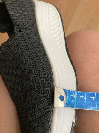 Zapatillas elásticas mujer negras