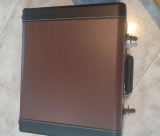 Tocadiscos Crosley Marrón y Beige