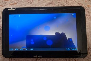 Tablet Wolder miTab, ideal para niños pequeños.